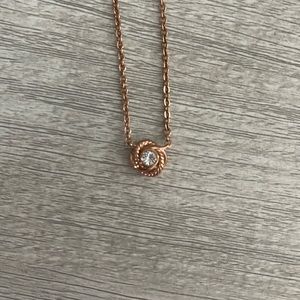 Rose Gold Kate Spade Necklace